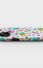 iPhone 13 Tough Case – 80s Memphis - View 3