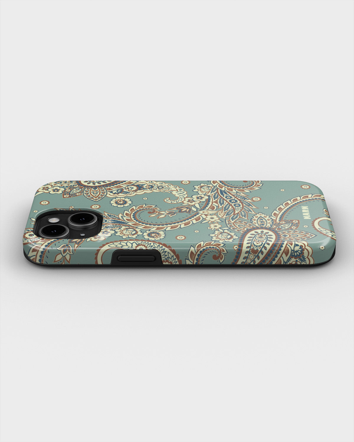 iPhone 13 Tough Case – Paisley Green - View 3