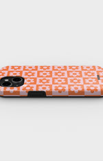 iPhone 13 Tough Case – Peach Petals - View 3