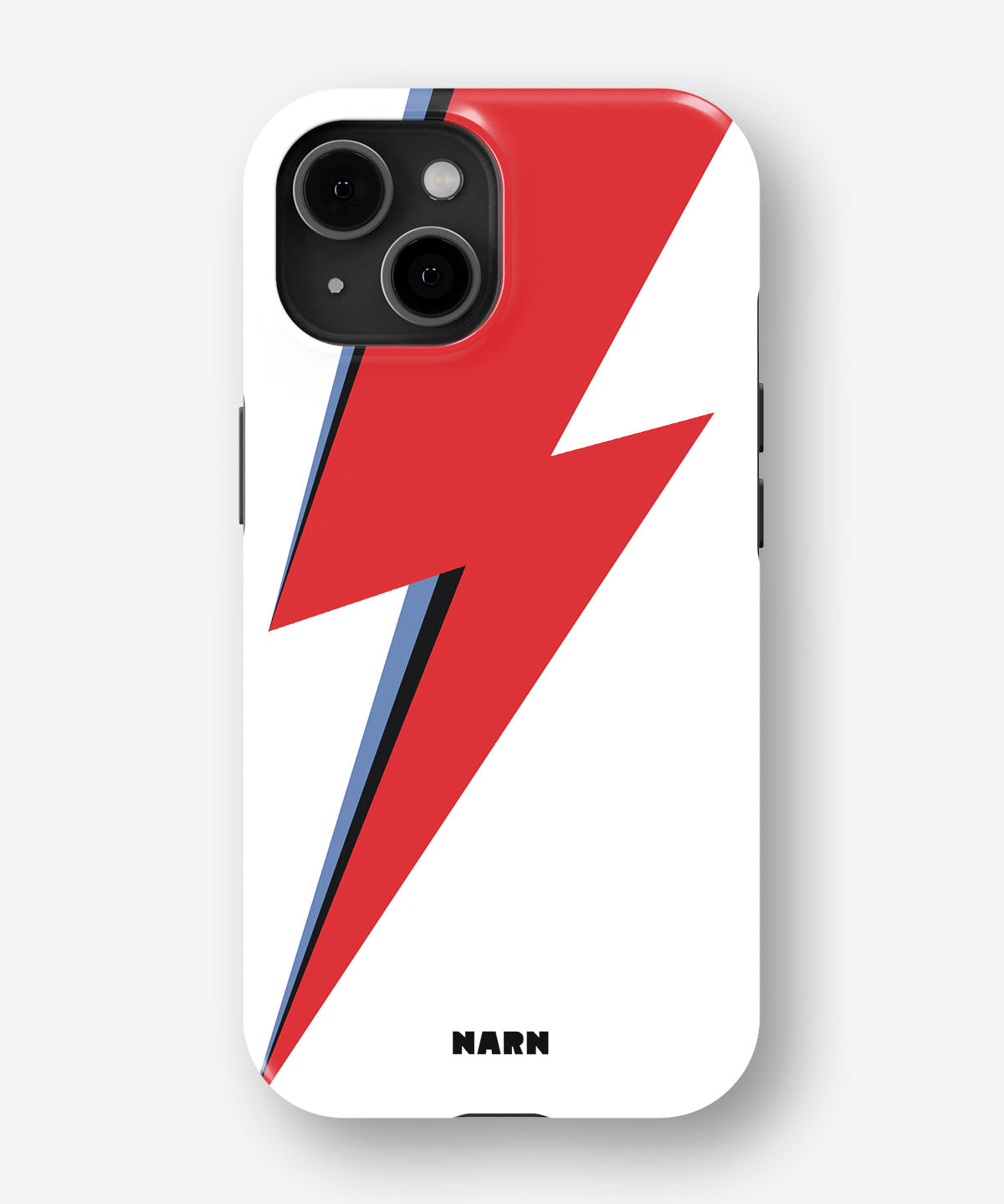 iPhone 13 Mini Tough Case – White Bowie  - View 1