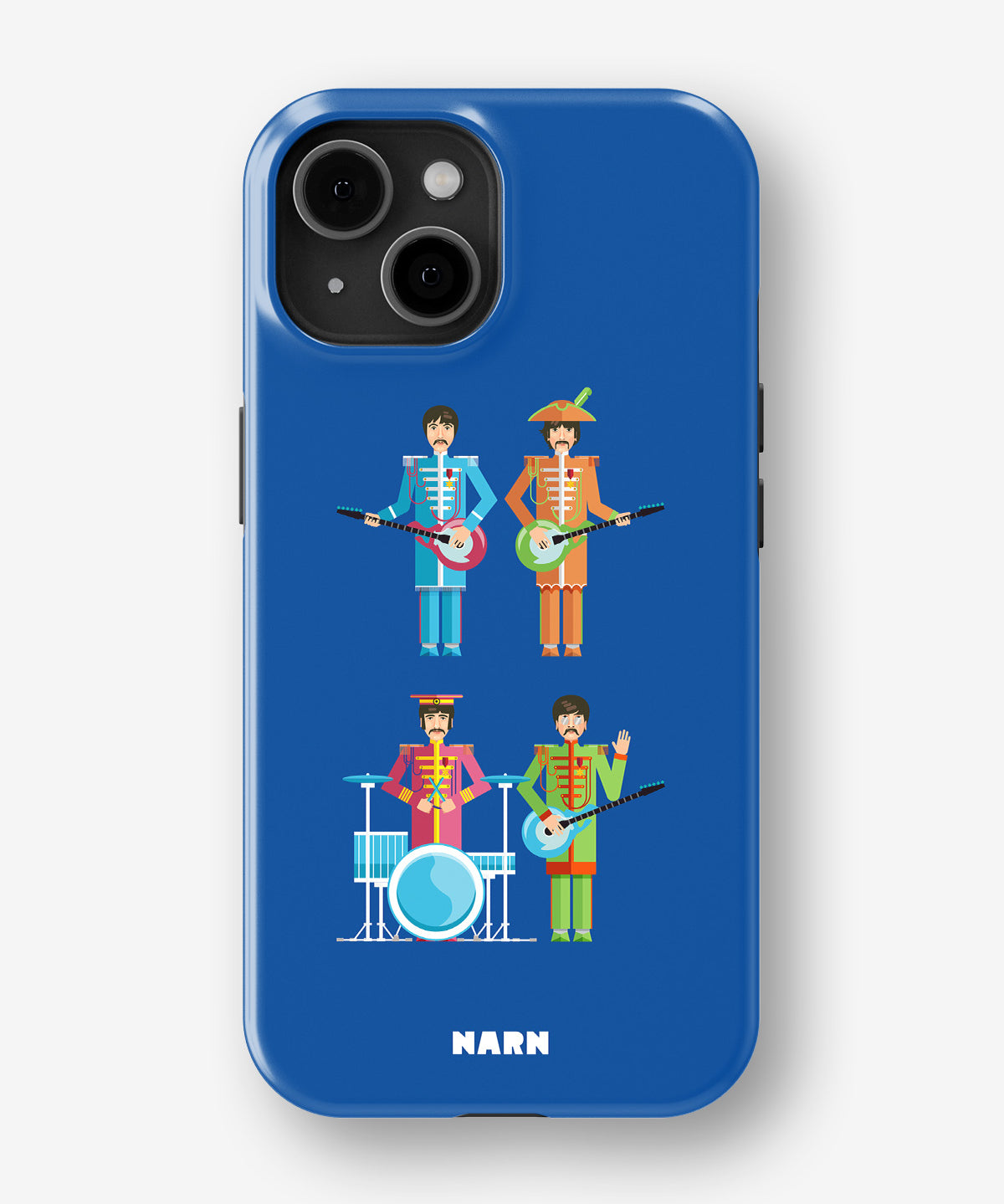iPhone 13 Mini Tough Case – Beatles Blue - View 1