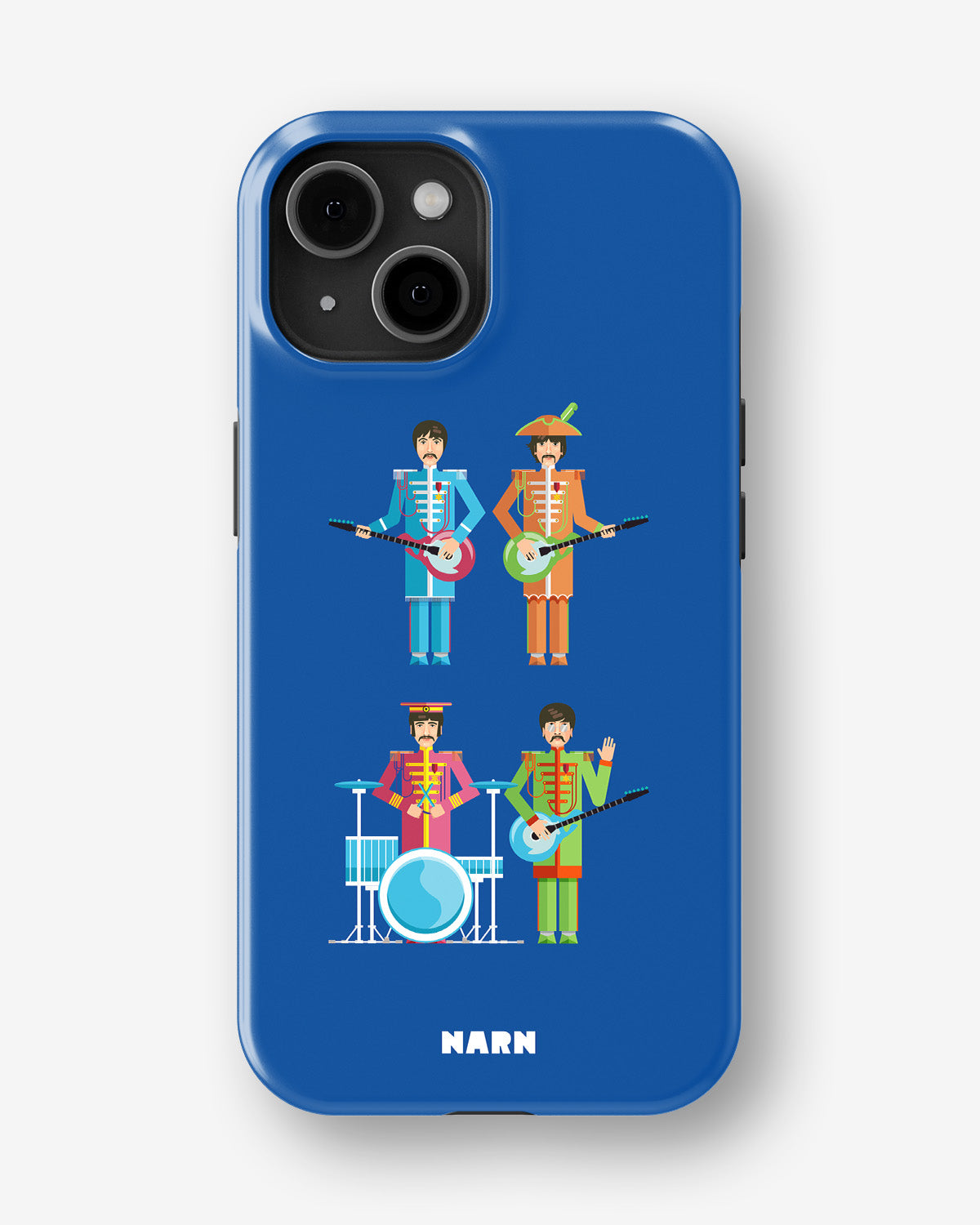 iPhone 13 Mini Tough Case – Beatles Blue - View 1