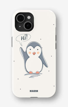 iPhone 13 Mini Tough Case – Cute Penguin - View 1