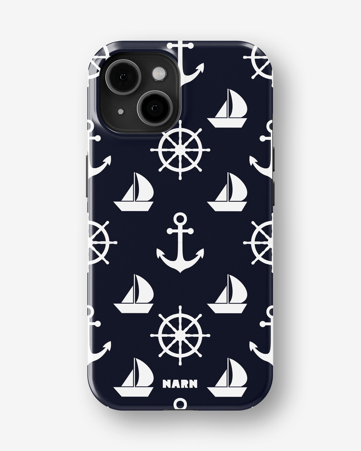 iPhone 13 Mini Tough Case – Deep Blue Voyage - View 1