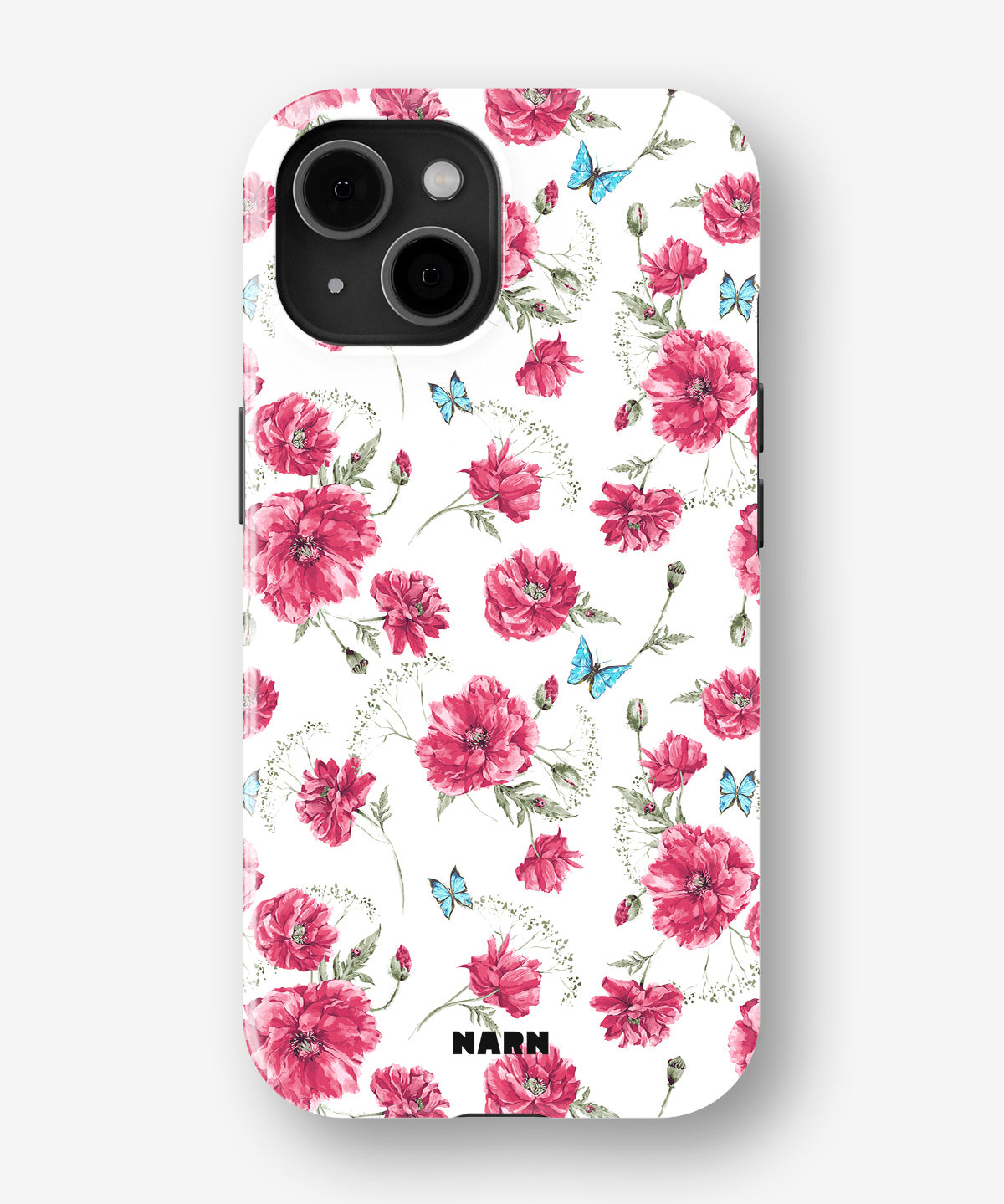 iPhone 13 Mini Tough Case – Poppies in Bloom - View 1