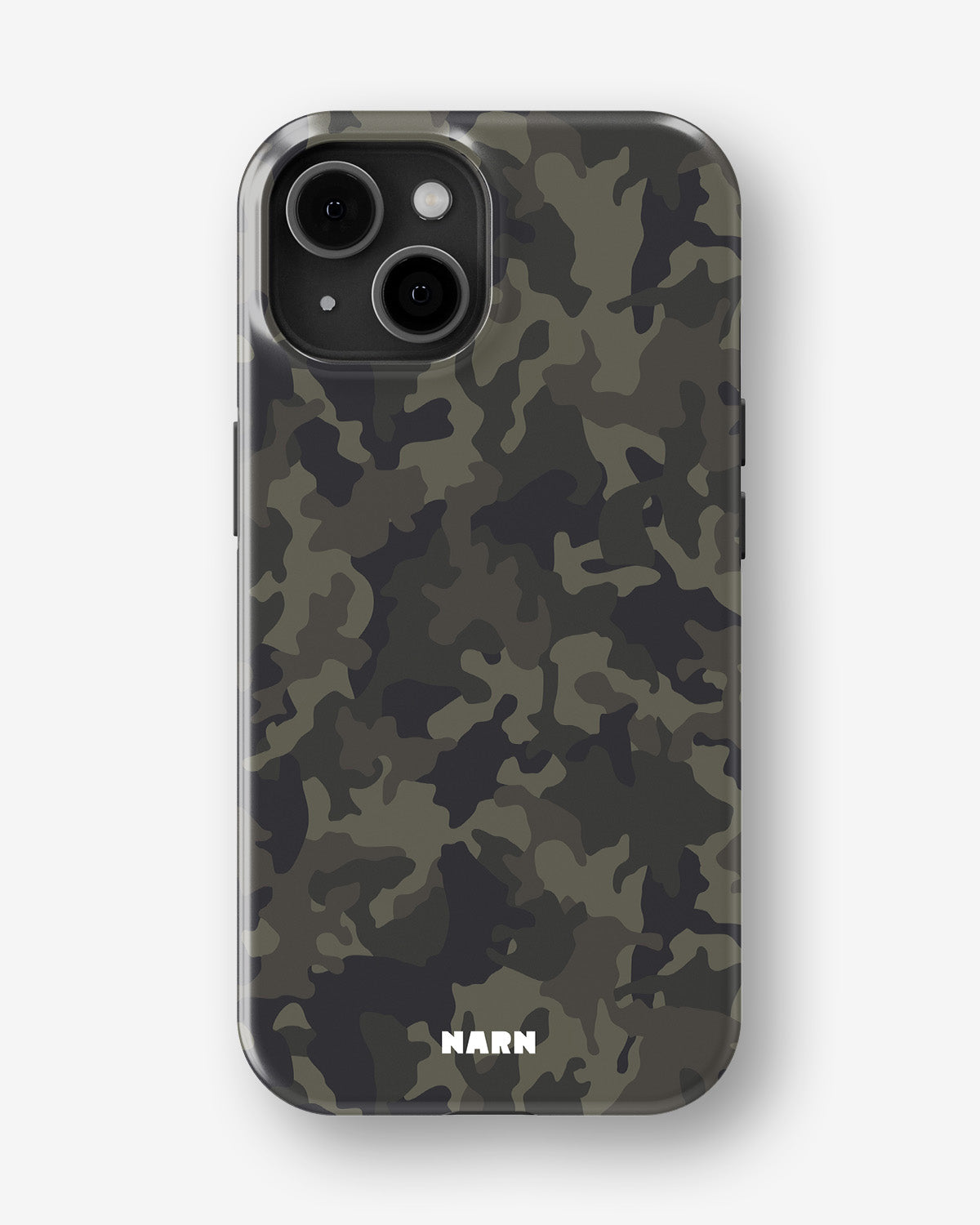 iPhone 13 Mini Tough Case – Jungle Green Camo - View 1