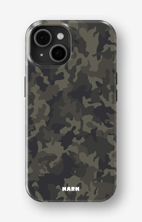 iPhone 13 Mini Tough Case – Jungle Green Camo - View 1