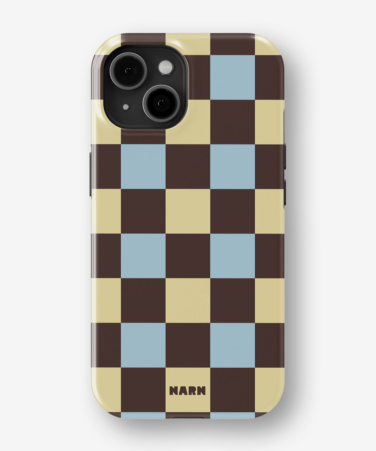 iPhone 13 Mini Tough Case – Butter Check - View 1
