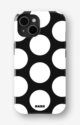 iPhone 13 Mini Tough Case – Bold Dots - View 1