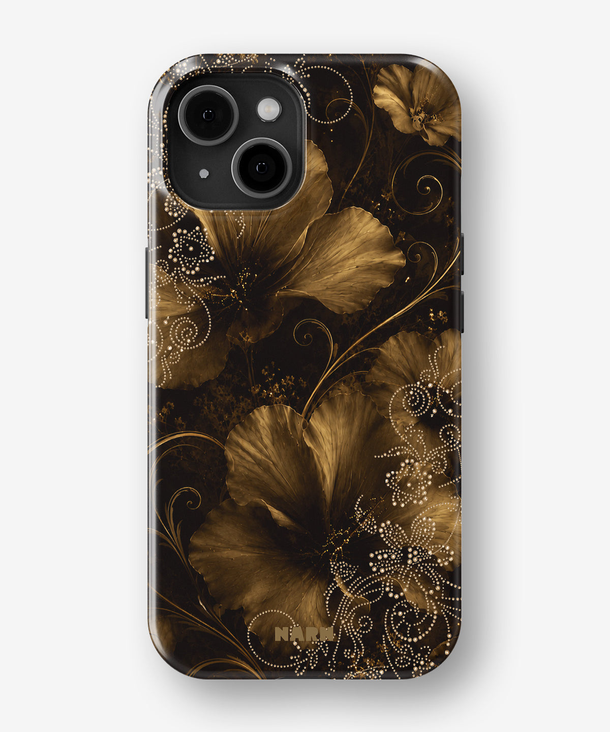 iPhone 13 Mini Tough Case – Bloom Noir - View 1