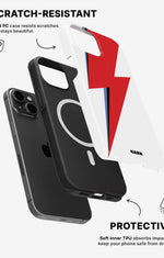 iPhone 13 Mini Tough Case – White Bowie  - View 2