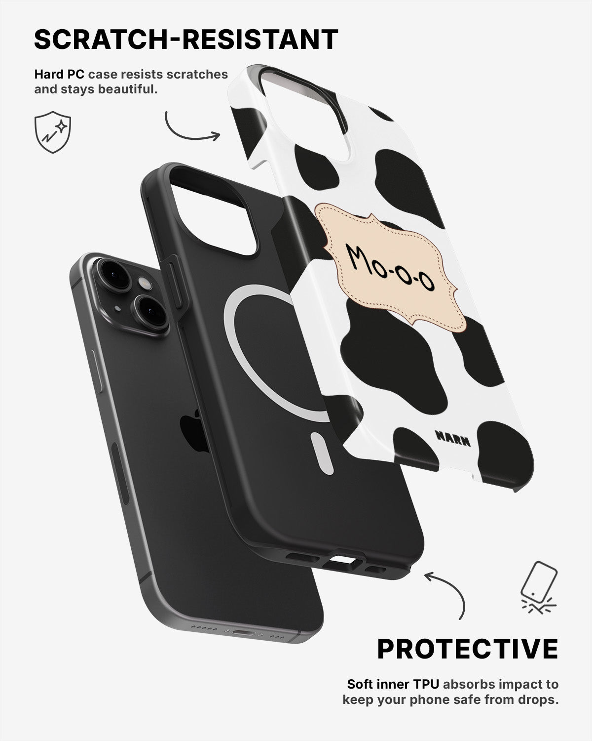 iPhone 13 Mini Tough Case – Mo-o-o - View 2