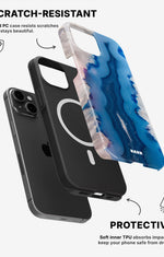 iPhone 13 Mini Tough Case – Blue Agate - View 2