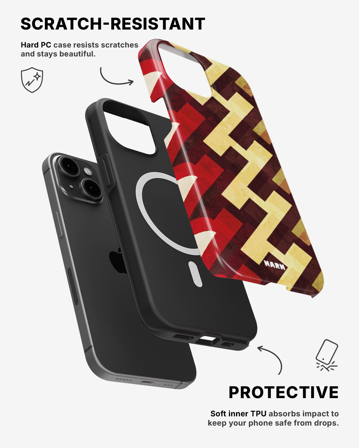 iPhone 13 Mini Tough Case – 70s - View 2