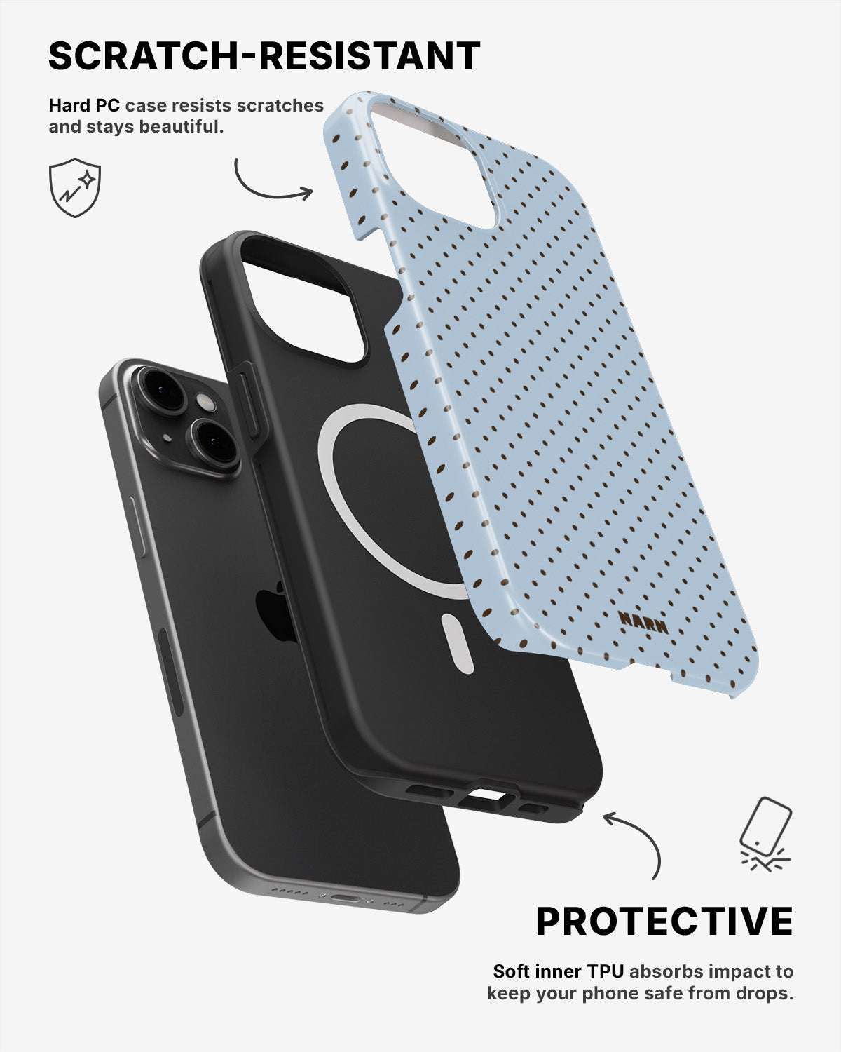 iPhone 13 Mini Tough Case – Slow Morning - View 2