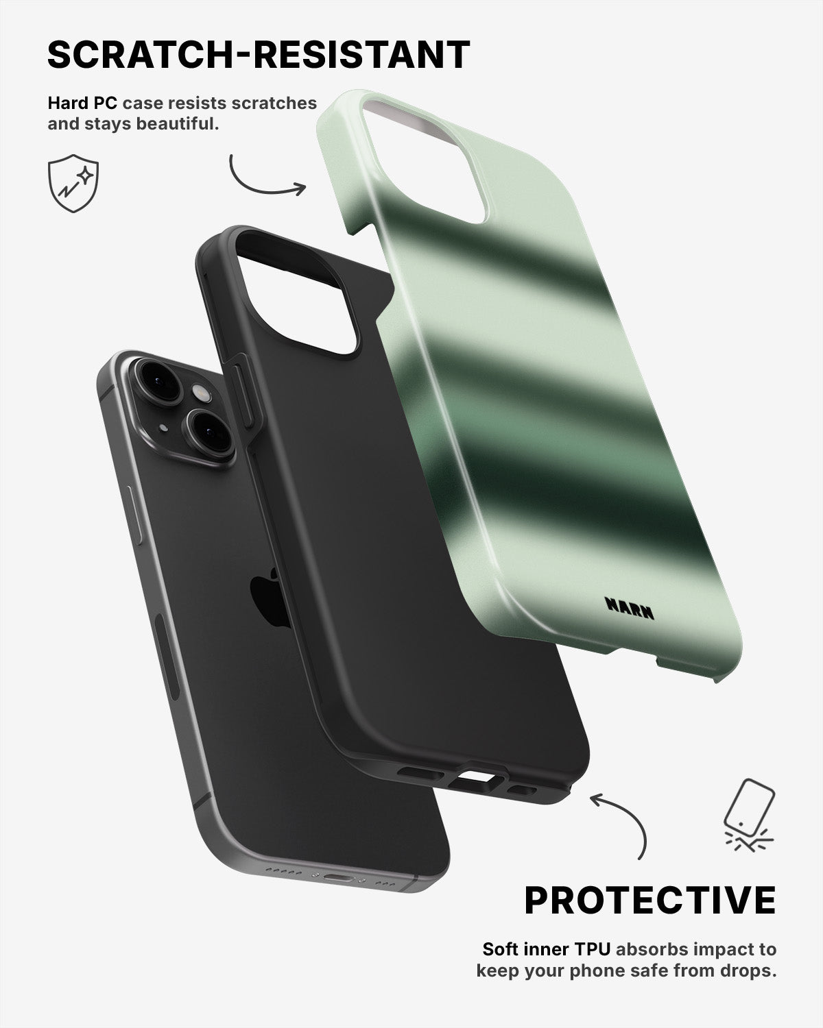 iPhone 13 Mini Tough Case – Mint - View 2