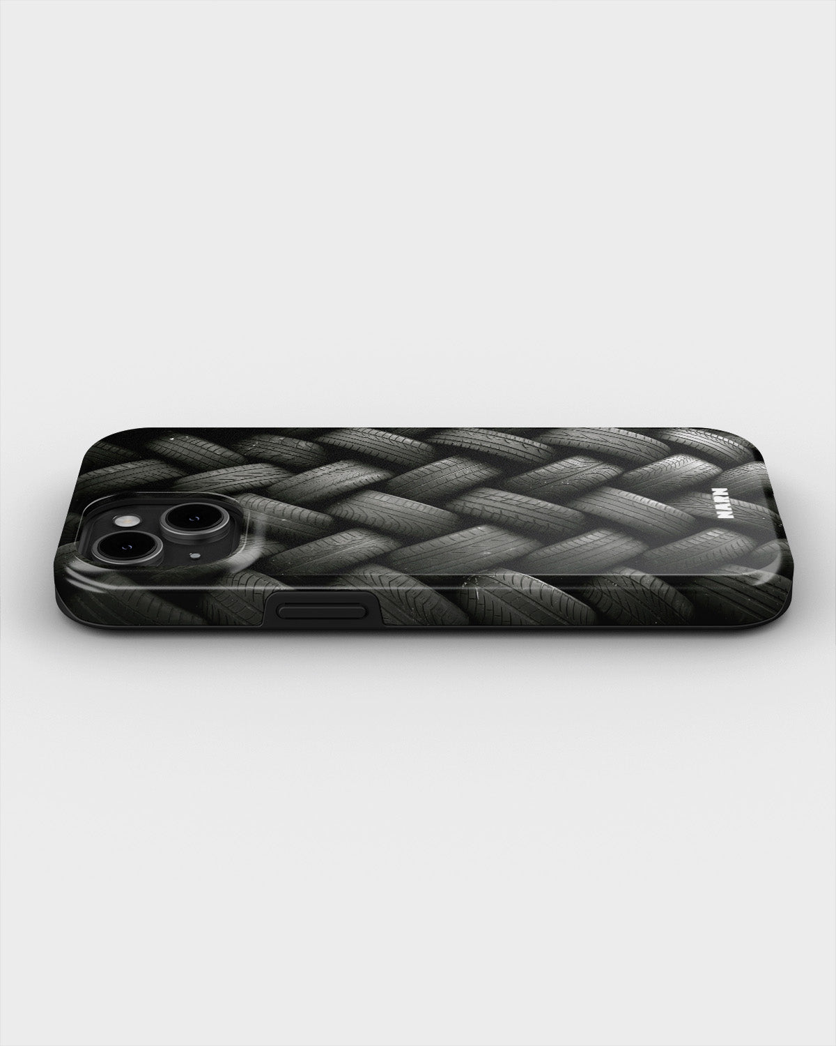 iPhone 13 Mini Tough Case – Tires Wall - View 3