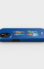 iPhone 13 Mini Tough Case – Beatles Blue - View 3