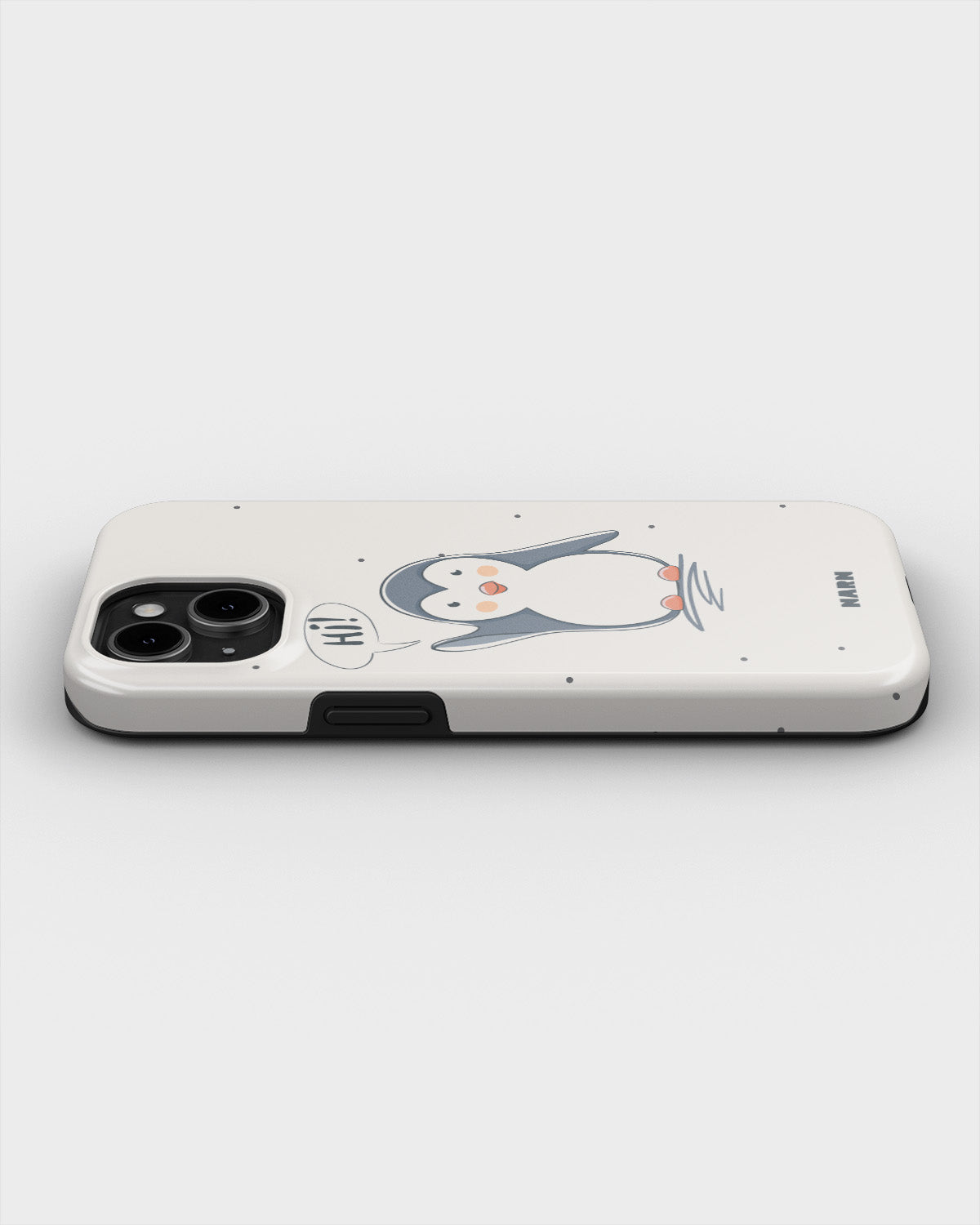 iPhone 13 Mini Tough Case – Cute Penguin - View 3