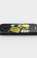 iPhone 13 Mini Tough Case – Lemon Summer - View 3