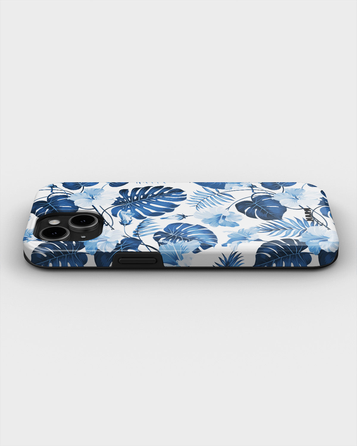 iPhone 13 Mini Tough Case – Blue Tropics - View 3