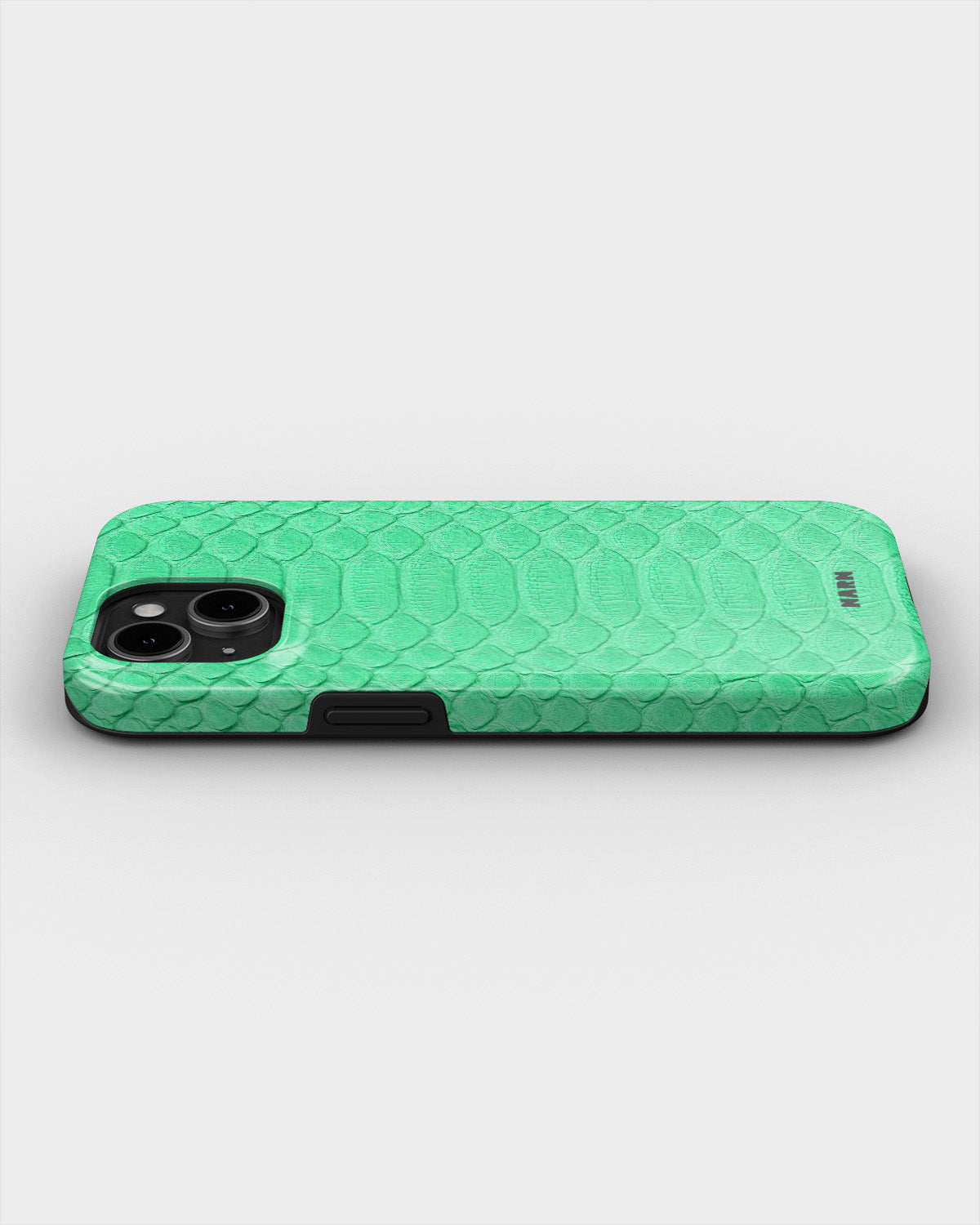 iPhone 13 Mini Tough Case – Turquoise Snake - View 3
