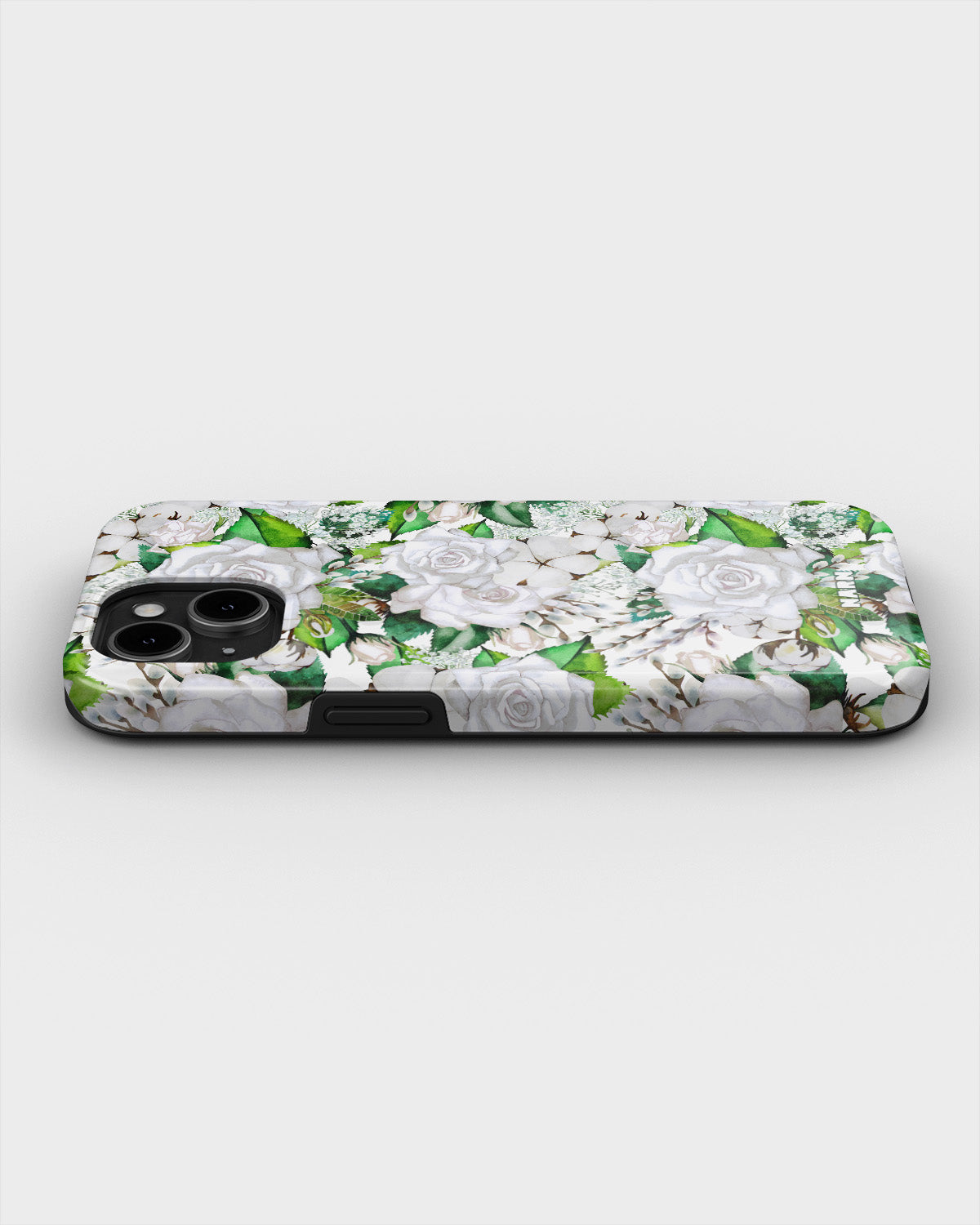 iPhone 13 Mini Tough Case – White Bloom - View 3