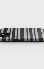 iPhone 13 Mini Tough Case – Latte Lines - View 3