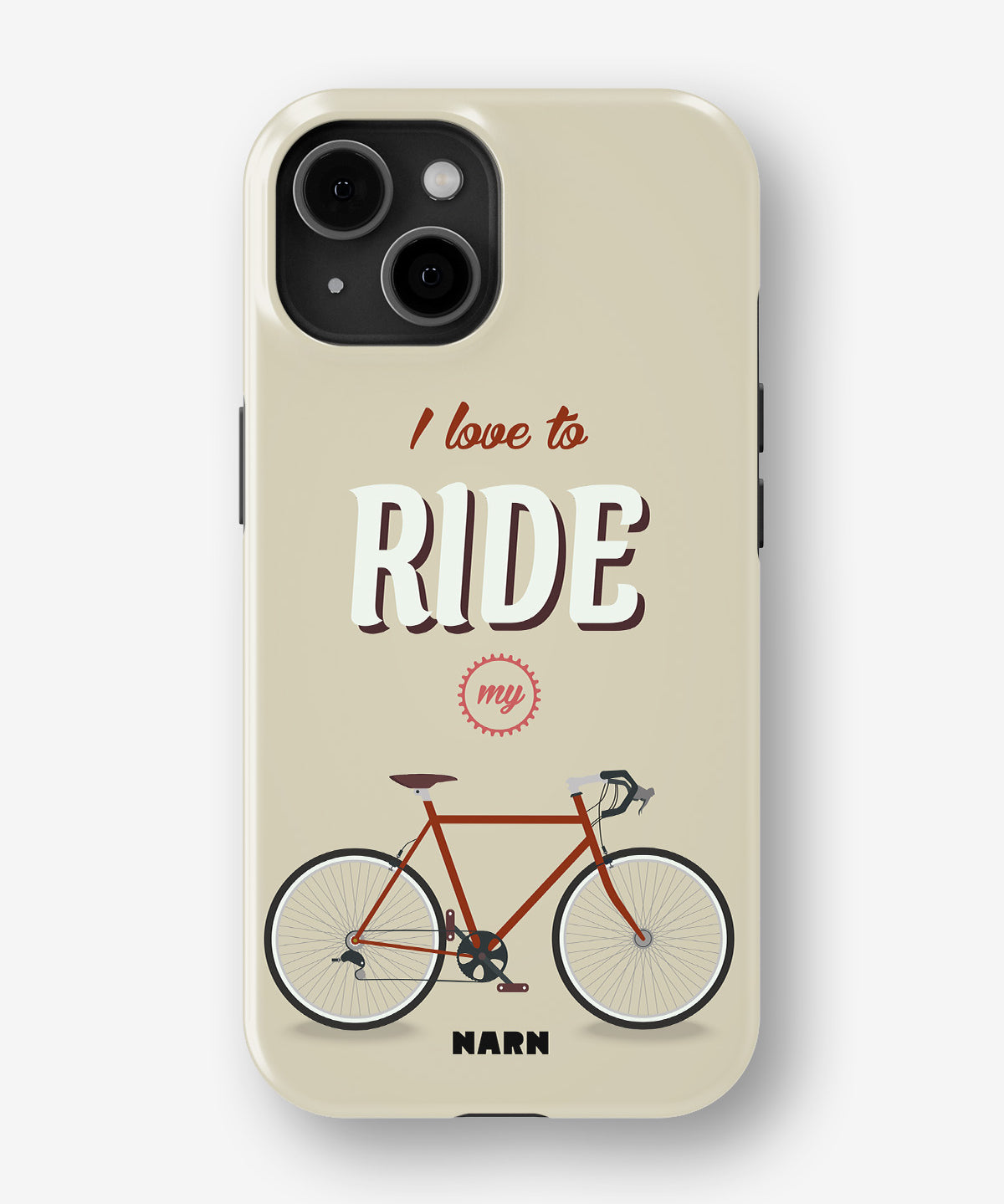 iPhone 14 Tough Case – Ride My Bicycle - View 1
