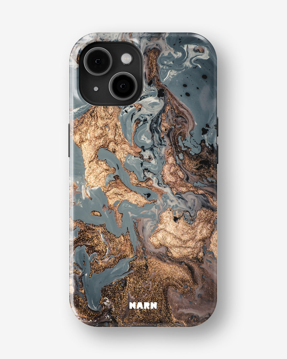 iPhone 14 Tough Case – Molten Gold - View 1