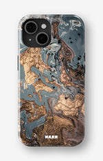 iPhone 14 Tough Case – Molten Gold - View 1