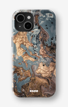 iPhone 14 Tough Case – Molten Gold - View 1