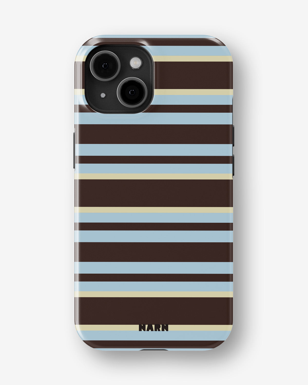 iPhone 14 Tough Case – Latte Lines - View 1