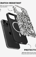 iPhone 14 Tough Case – Japanese Pattern - View 2