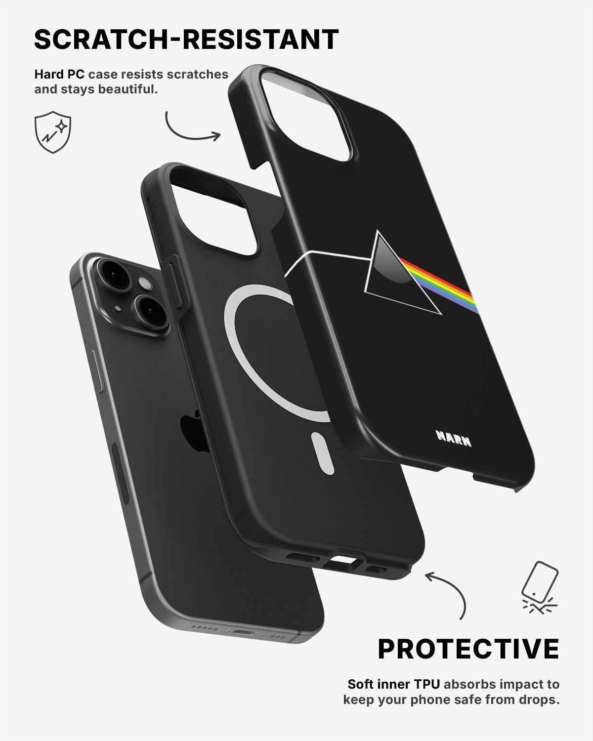 iPhone 14 Tough Case – Dark Side - View 2