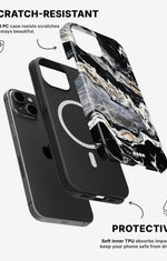 iPhone 14 Tough Case – Dark Swirl - View 2
