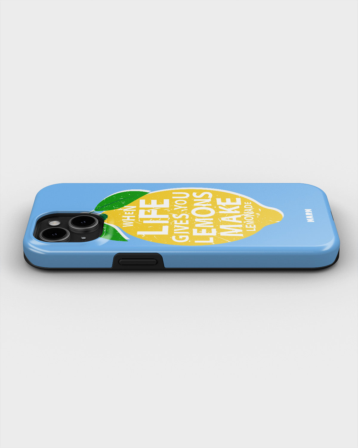 iPhone 14 Tough Case – Lemon Quote - View 3