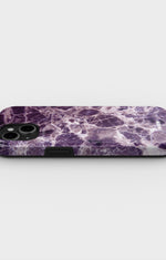 iPhone 14 Tough Case – Purple Marble - View 3