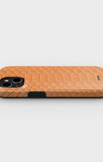 iPhone 14 Tough Case – Orange Snake - View 3