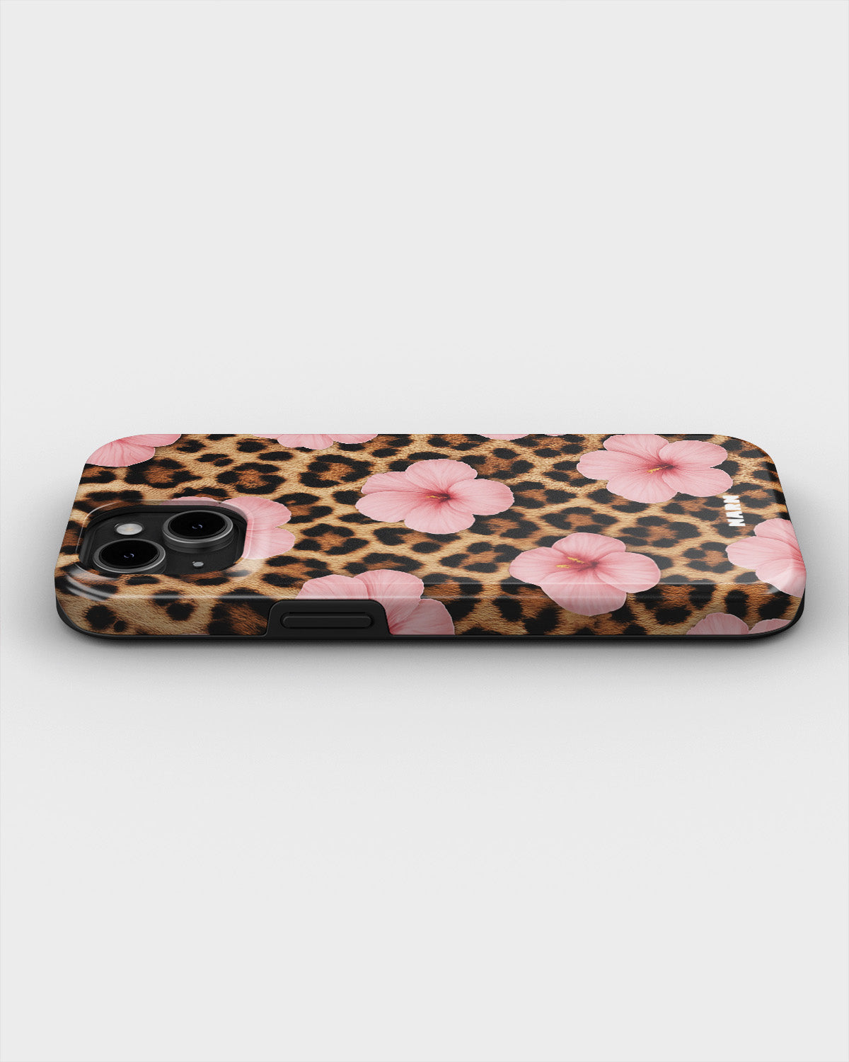 iPhone 14 Tough Case – Leopard Flower - View 3