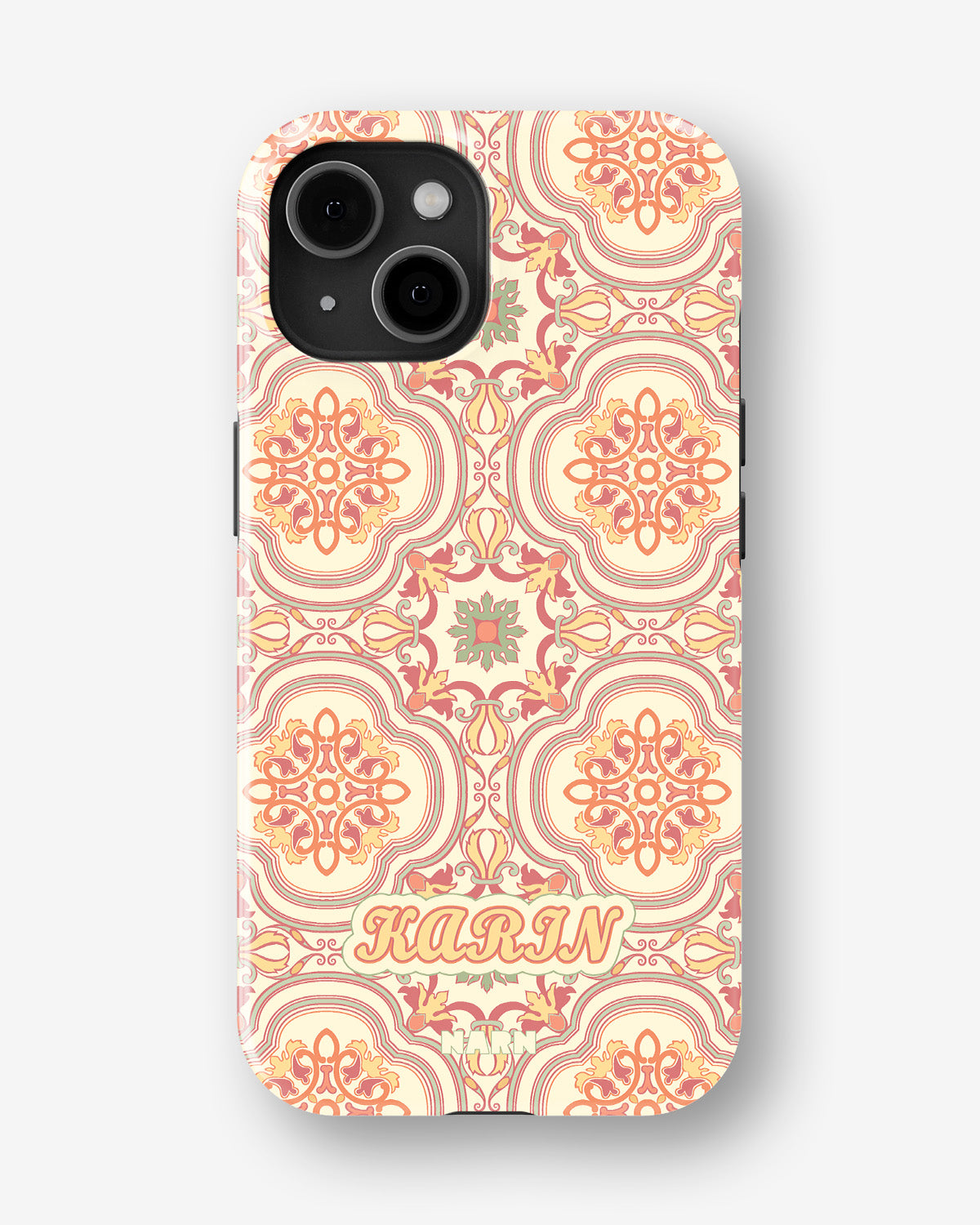 iPhone 15 Tough Case – Custom - Moroccan  - View 1