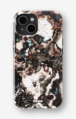 iPhone 15 Tough Case – Marble Brown - View 1