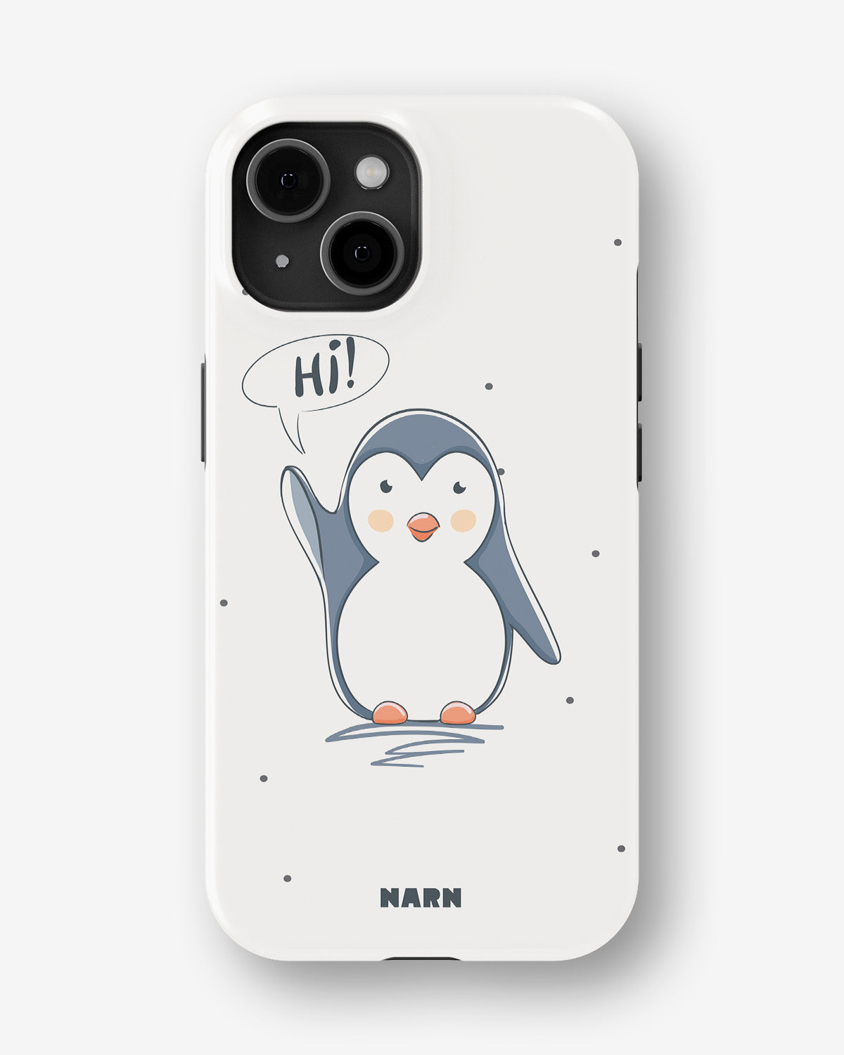 iPhone 15 Tough Case – Cute Penguin - View 1