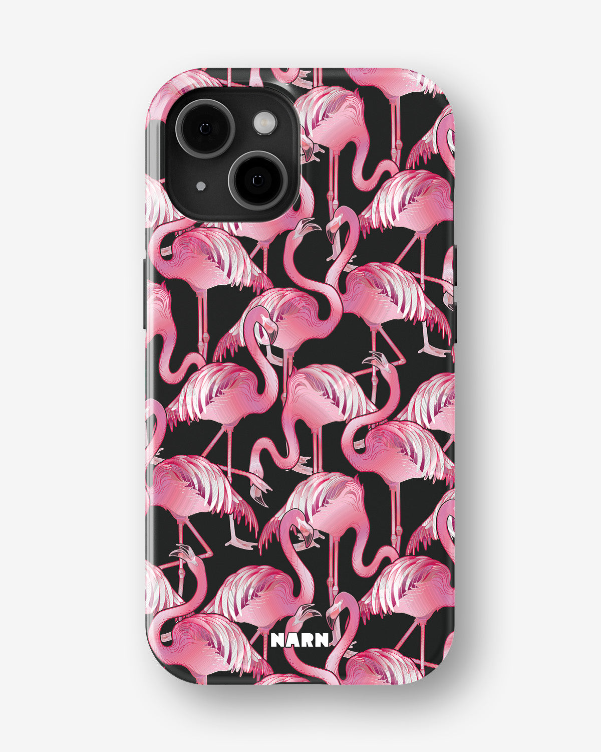 iPhone 15 Tough Case – Flamingos - View 1