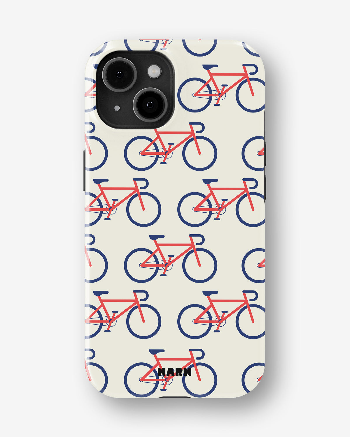 iPhone 15 Tough Case – Vintage Bicycle - View 1