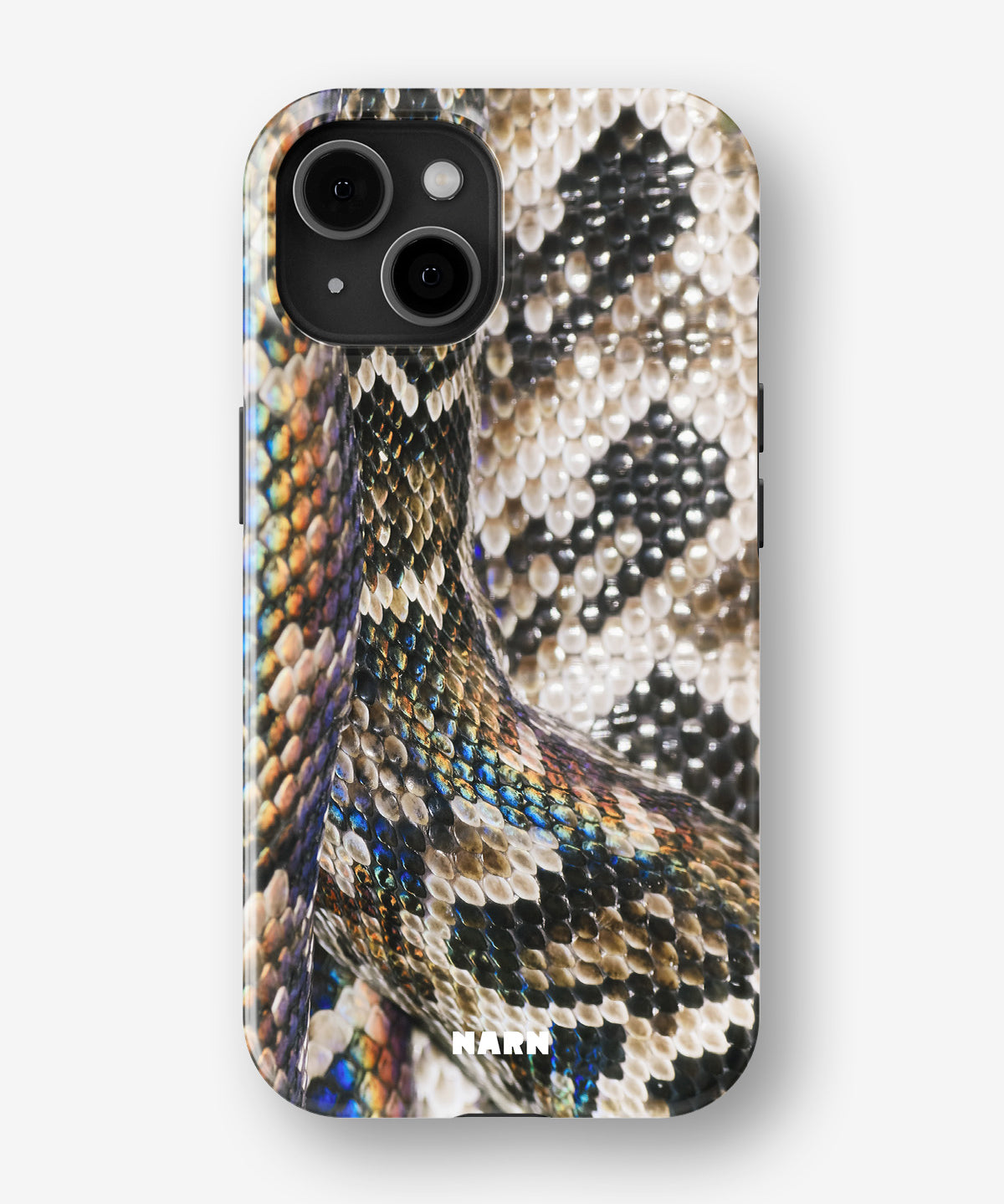 iPhone 15 Tough Case – Shining Snakeskin - View 1