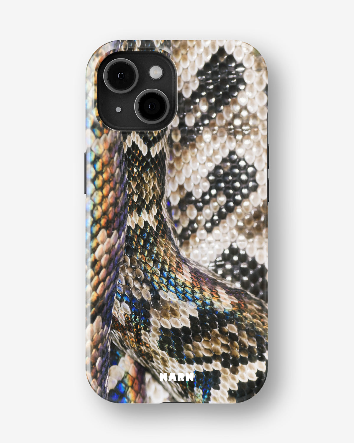 iPhone 15 Tough Case – Shining Snakeskin - View 1