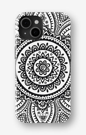 iPhone 15 Tough Case – Henna Mandala - View 1