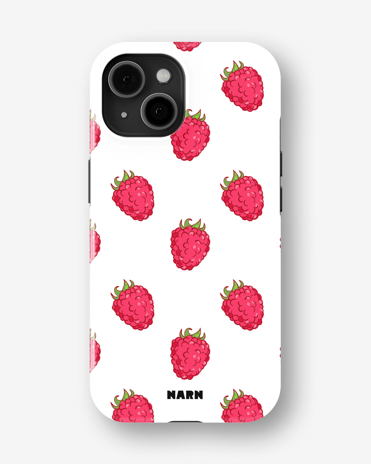 iPhone 15 Tough Case – Raspberry Bliss - View 1