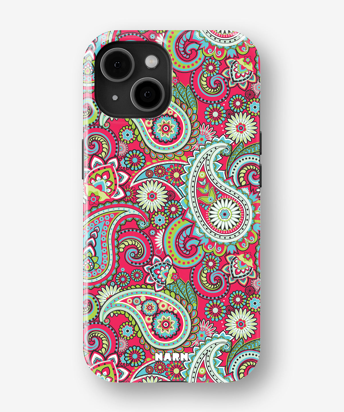 iPhone 15 Tough Case – Paisley Paradise - View 1